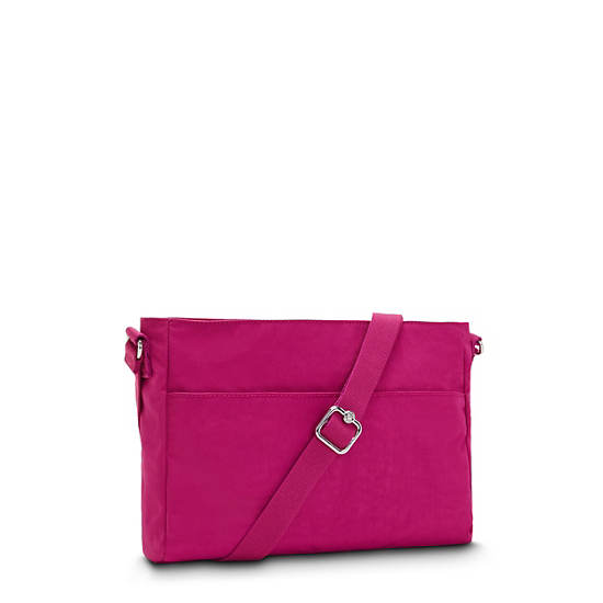 Kipling New Angie Mote Crossbody Veske Rosa Fuchsia | NO 2024WN